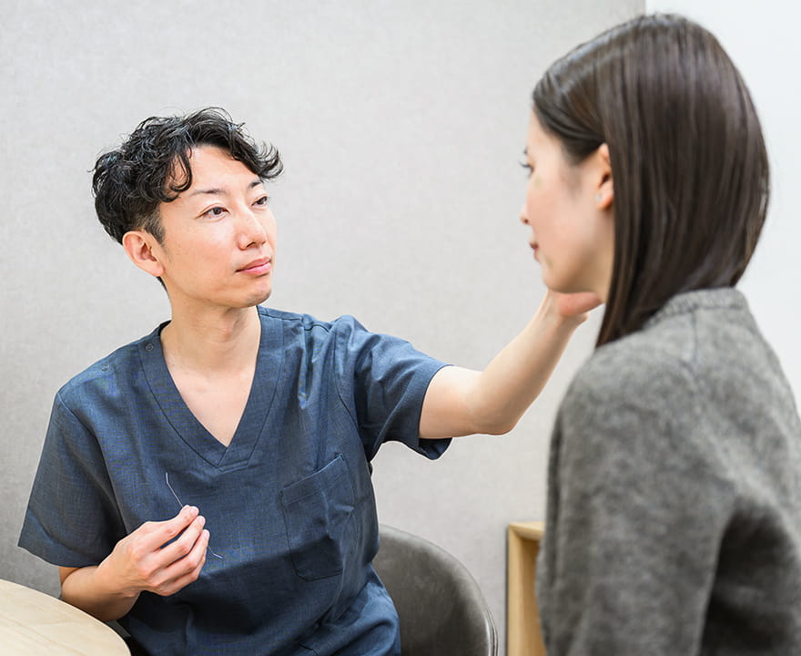 美容外科・形成外科の専門医が責任をもって診療します